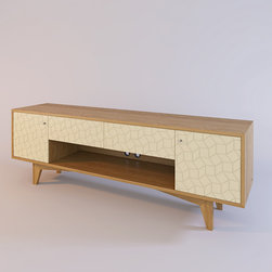 Тумба ТВ Telly дуб - Entertainment Centers And Tv Stands