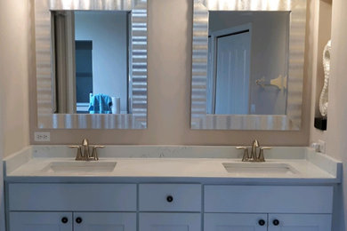 Bathroom - coastal bathroom idea in Other