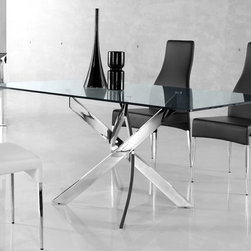 Fabio Contemporary Dining Table - Dining Tables