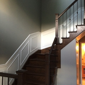 Staircase Wainscoting