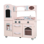  Hape  Pink Gourmet Play Kitchen  with Accessories 820633 