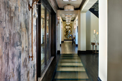 Inspiration for a transitional entryway in Denver.