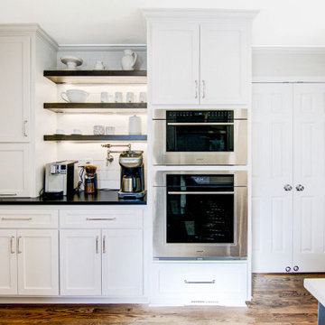 Modern Rustic Farmhouse Kitchen + Mudroom + Bathroom Remodel