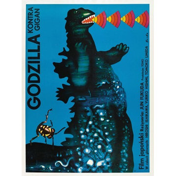 Godzilla Vs. Gigan Print