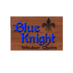Blue Knight Windsor Chairs