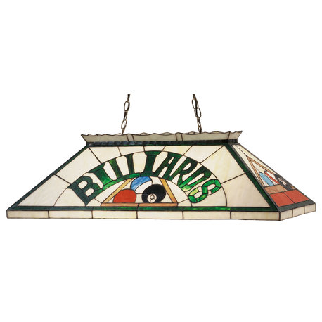 39L Billiard & Rack Oblong Pendant