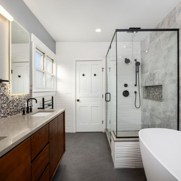 Refined Retreat: Evanston Master Bathroom Renovation