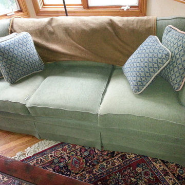 The Preserve Residence-Before Sofa Re-upholstery