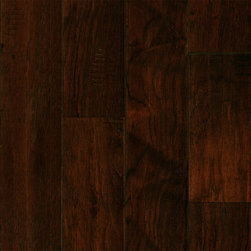 Mohawk - Hickory Winchester - Mohawk Brookdale 5" Wide Engineered Hand-Scraped Hardwood - Hardwood Flooring