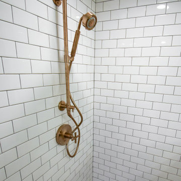 Traditional Master and Guest Bathroom