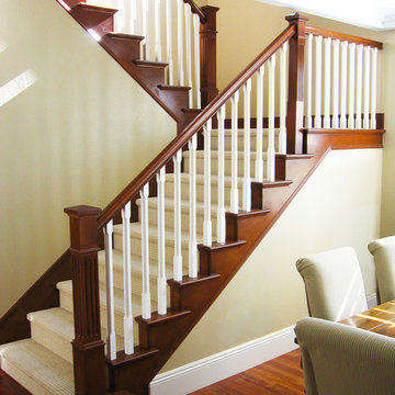 Traditional Wood with Paint and Stain