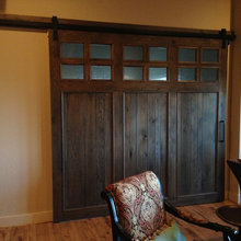 Lower level completion with Barn Doors