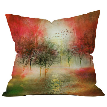 Deny Designs Viviana Gonzalez Paisaje Y Color III Outdoor Throw Pillow