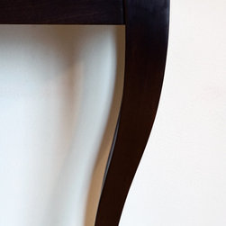 Metaphor | Cabriole Leg Detail of Console Table with Marble Top - Console Tables