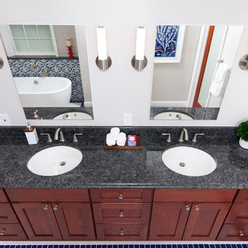 Rockville Turkish Tile & Green Elements Master Bath