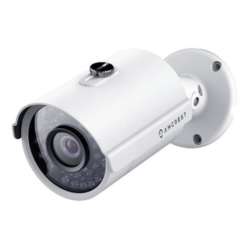 Weatherproof Security Camera, White
