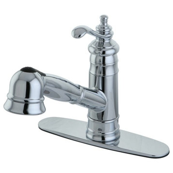 Gourmetier GS7571TL Templeton Pull-Out Kitchen Faucet, Chrome