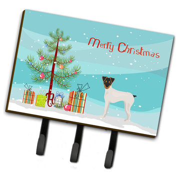 Caroline's Treasures Japanese Terrier Christmas Tree Leash Or Key Holder Hooks