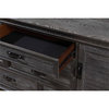 Coaster Franco 5-drawer Farmhouse Wood Dresser in Weathered Sage