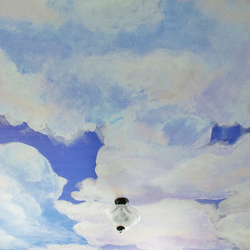Custom Casart Cloud Ceiling Mural