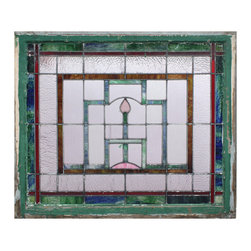 Antique Stained & Leaded Glass - Windows