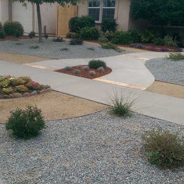 Artful Gravel-Scape in Northern California