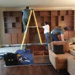 Walnut Bookcase Installation - Products