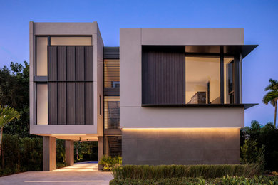 Trendy exterior home photo in DC Metro