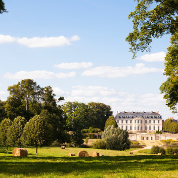 Château du Grand-Lucé View from the Lake & Fields