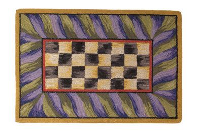 Courtly Check Rug - 2' x 3' Rectangle | MacKenzie-Childs