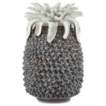 Currey and Company 1200-0480 Waikiki, Medium Pineapple In 14 In and 8.