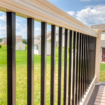 Multi-level composite deck