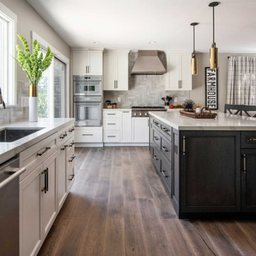 Family-Friendly Transitional Kitchen Remodel