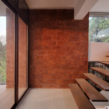Staircase landing
