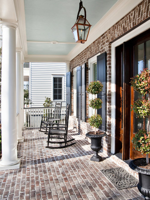 Brick Front Porch Ideas, Pictures, Remodel and Decor
