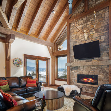 TIMBER FRAME HOME STEAMBOAT SPRINGS, CO