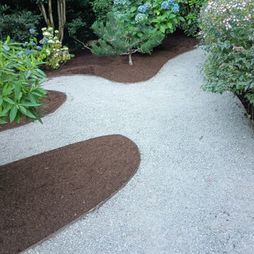 Bark Dust for Defined Garden Areas