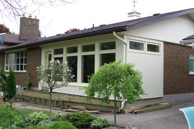 Traditional exterior home idea in Toronto
