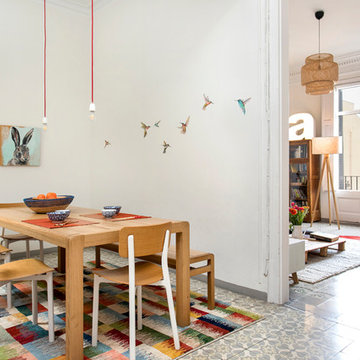 Piso en Barcelona de la artista Joana Santamans