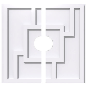 Knox Architectural Grade PVC Contemporary Ceiling Medallion