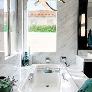Rancho Mirage Classic Contemporary Master Bath