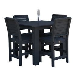 Weatherly 5pc Square Counter Dining Set - Products