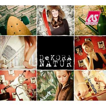 Dekora Natur 6, Naturally Multifaceted Green Wallpaper Roll