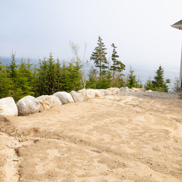 White Point - Paver Patio, Retaining wall, Hardscaping.