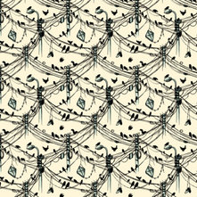Contemporary Fabric by Spoonflower
