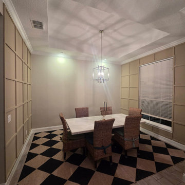 Accent Wall Dining Room - Orlando