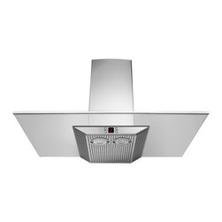 Bosch 800 Series 36" Wall Mount Chimney Hood, Stainless Steel | DKE9665PUC - Range Hoods And Vents