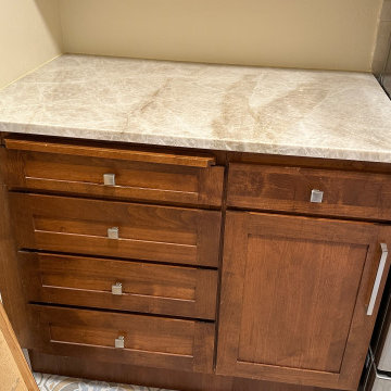 Gig Harbor Laundry — Taj Mahal Quartzite