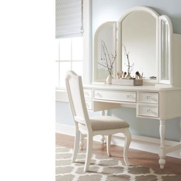 White Bedroom Vanity