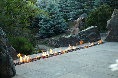 This is an example of a modern garden in Denver.